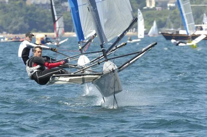 International Moth UK Nats - Belben and Payne © Steve Arkley http://www.sailshots.co.uk